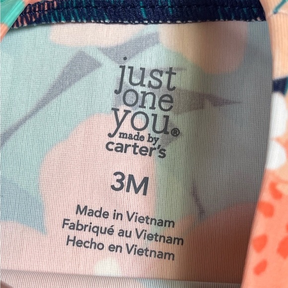 Lot of four pieces of size 3 month swim suits (Bonverano/cat&Jack/Carter’s) - Picture 8 of 13